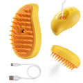Transform Your Pet's Grooming Routine with the 3-In-1 Steam Pet Brush - Effortlessly Remove Loose Hair and Pamper Your Cats and Dogs!